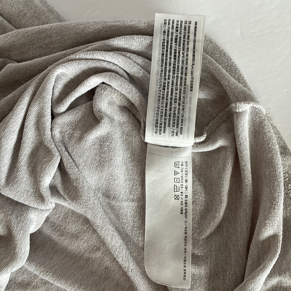 Hollister lightweight, cowlneck with strings, long sleeve shirt ladies size M - Picture 7 of 12